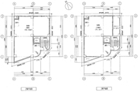 2階、3階平面図